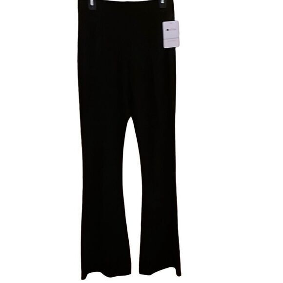 Afitne womens pants Size M‎ work workout high waist bootcut black  pull on NWT - Picture 1 of 7